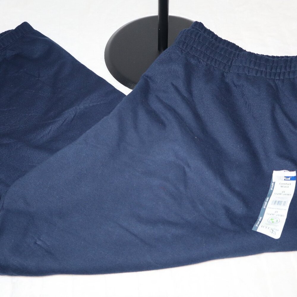 Terra and Sky- Navy Blue Sweatpants- Size 3X